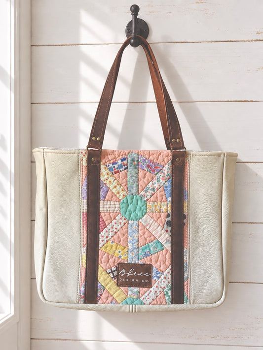 Limited Collection-The Leather Edit-Gracie Tote NO. 039G