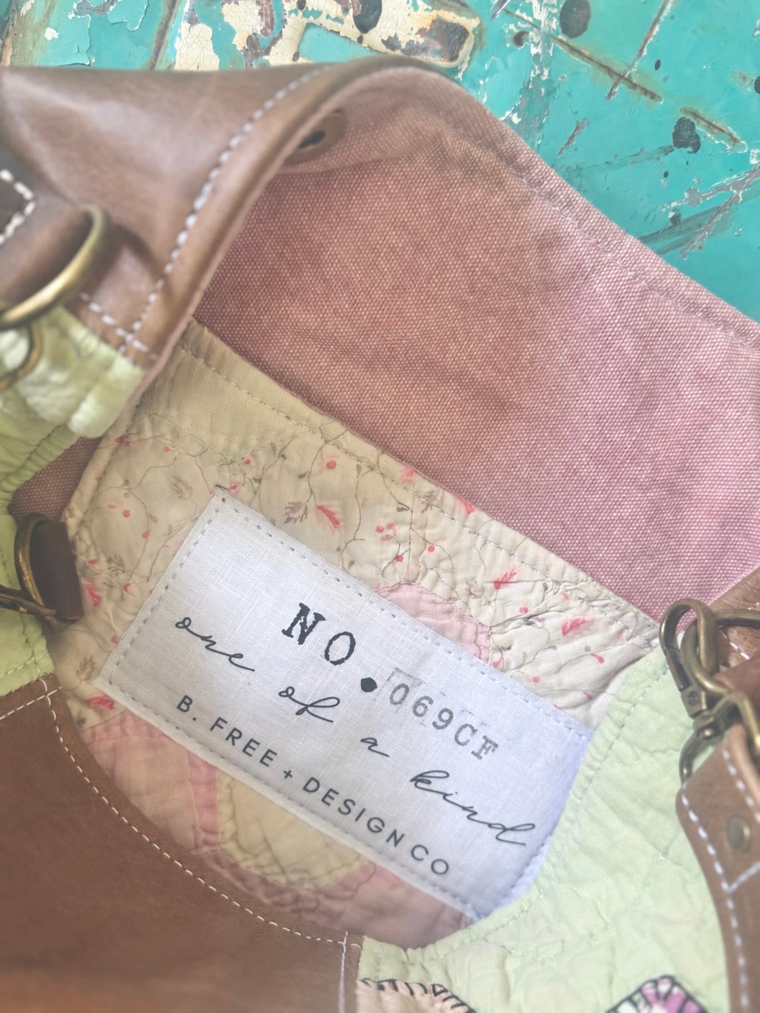 Limited Collection-The Leather Edit-County Fair Tote NO.069CF