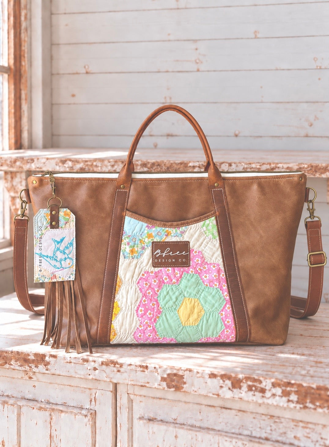 The Leather Edit-Weekender Tote NO.028W