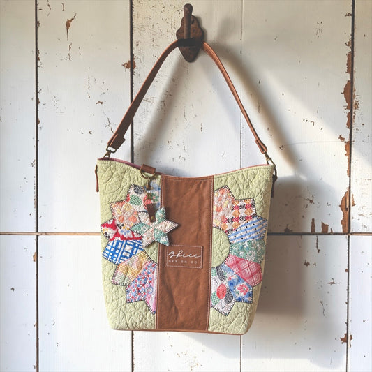 Limited Collection-The Leather Edit-County Fair Tote NO.066CF