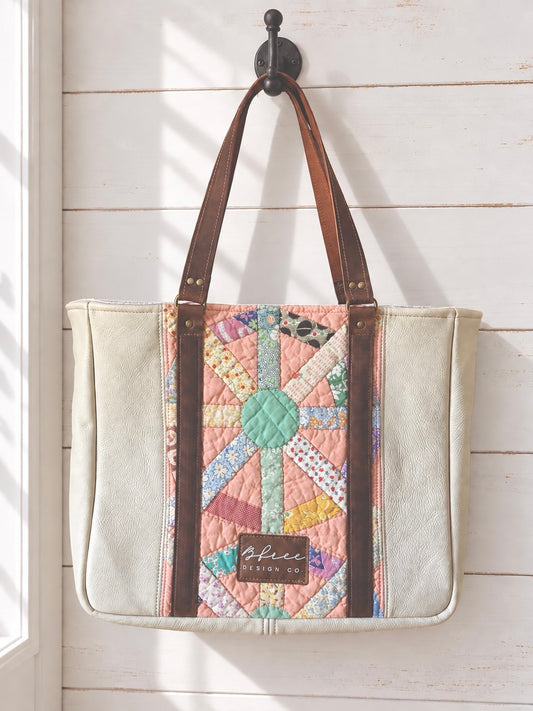 Limited Collection-The Leather Edit-Gracie Tote NO. 037G