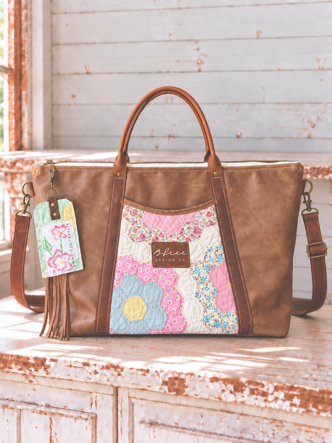 The Leather Edit-Weekender Tote NO.031W