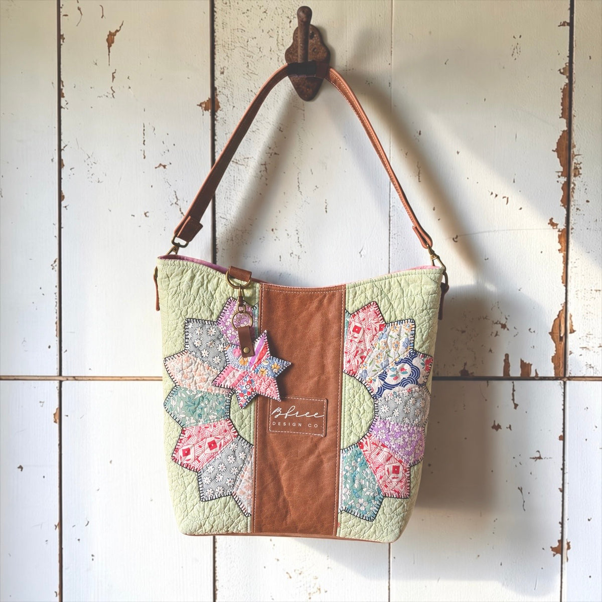Limited Collection-The Leather Edit-County Fair Tote NO.067CF