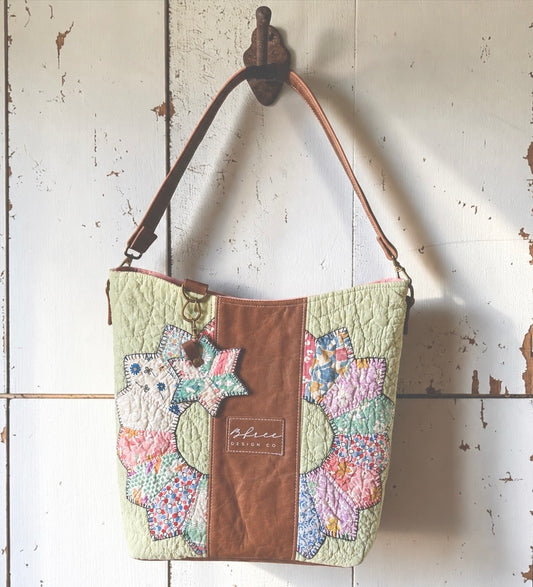 Limited Collection-The Leather Edit-County Fair Tote NO.068CF