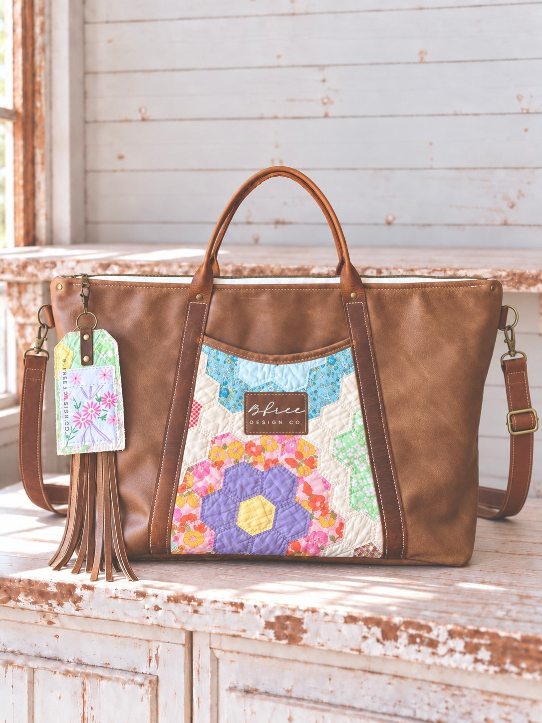 The Leather Edit-Weekender Tote NO.029W