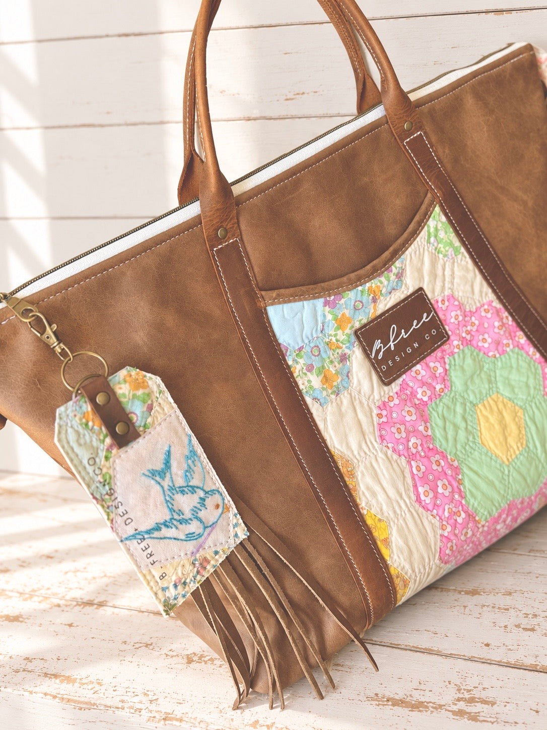 The Leather Edit-Weekender Tote NO.028W