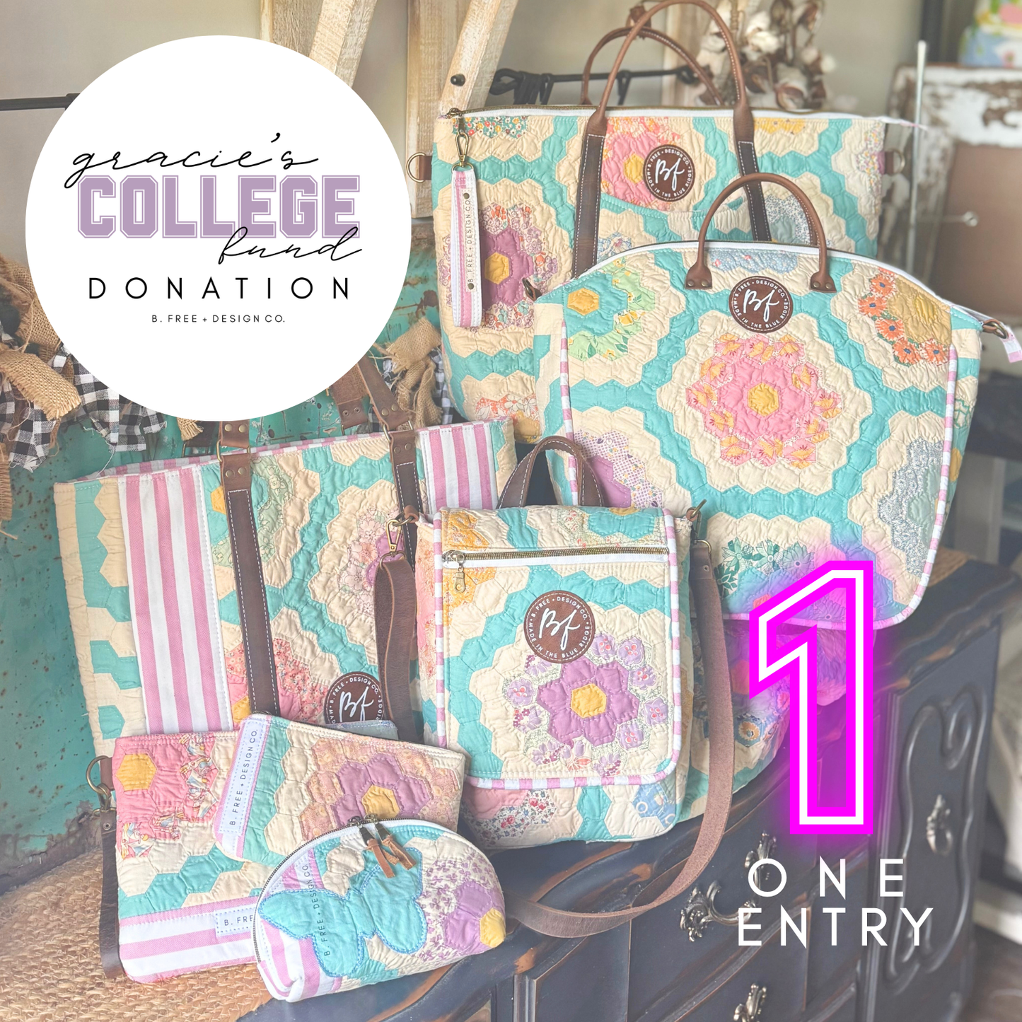 Gracie College Fund Donation-ONE ENTRY