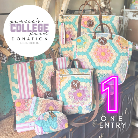 Gracie College Fund Donation-ONE ENTRY