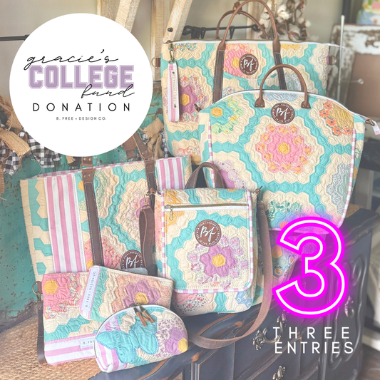 Gracie College Fund Donation-3 ENTRIES