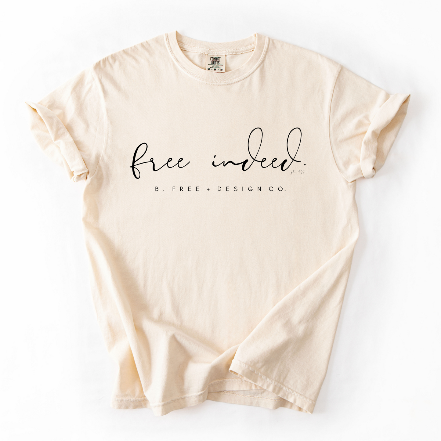 Free Indeed Ivory Logo Tee