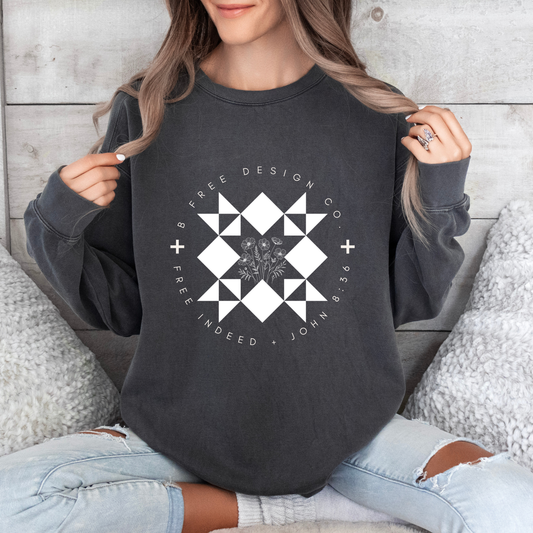 B Free Design Co Logo Sweatshirt