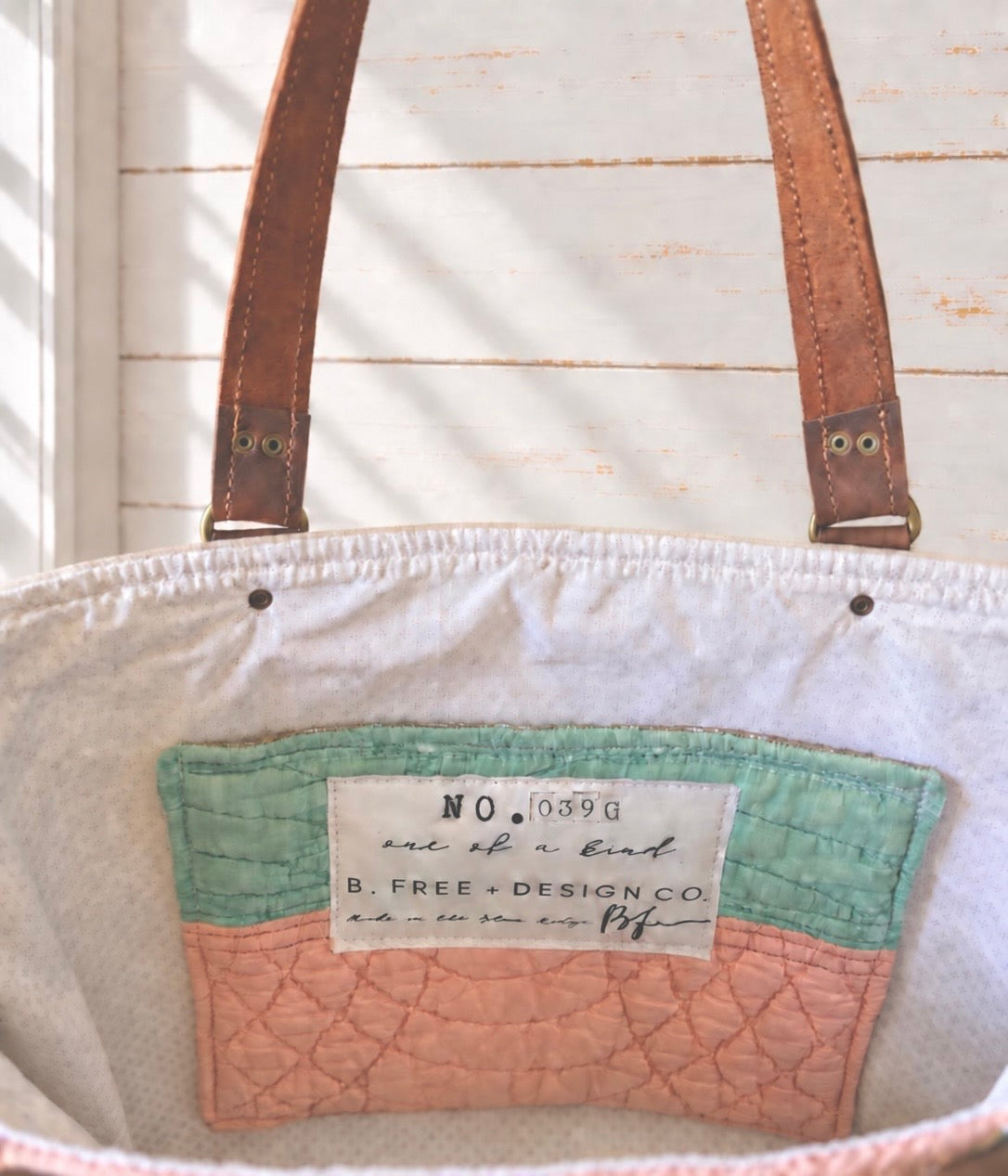 Limited Collection-The Leather Edit-Gracie Tote NO. 039G