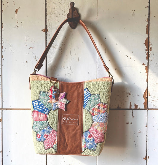 Limited Collection-The Leather Edit-County Fair Tote NO.069CF