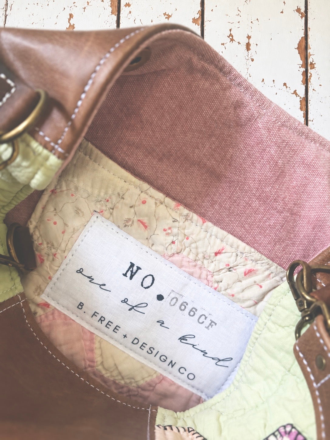 Limited Collection-The Leather Edit-County Fair Tote NO.066CF