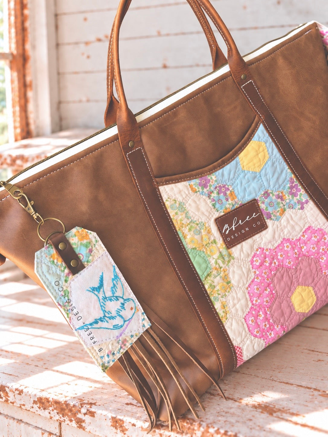 The Leather Edit-Weekender Tote NO.030W