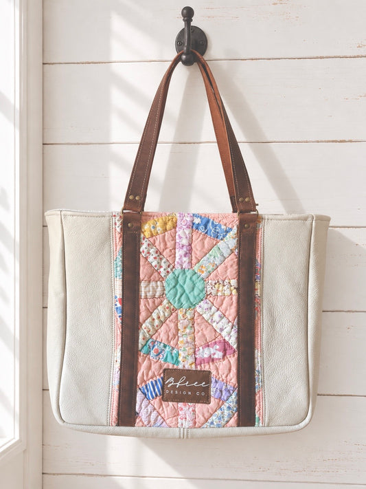 Limited Collection-The Leather Edit-Gracie Tote NO. 036G