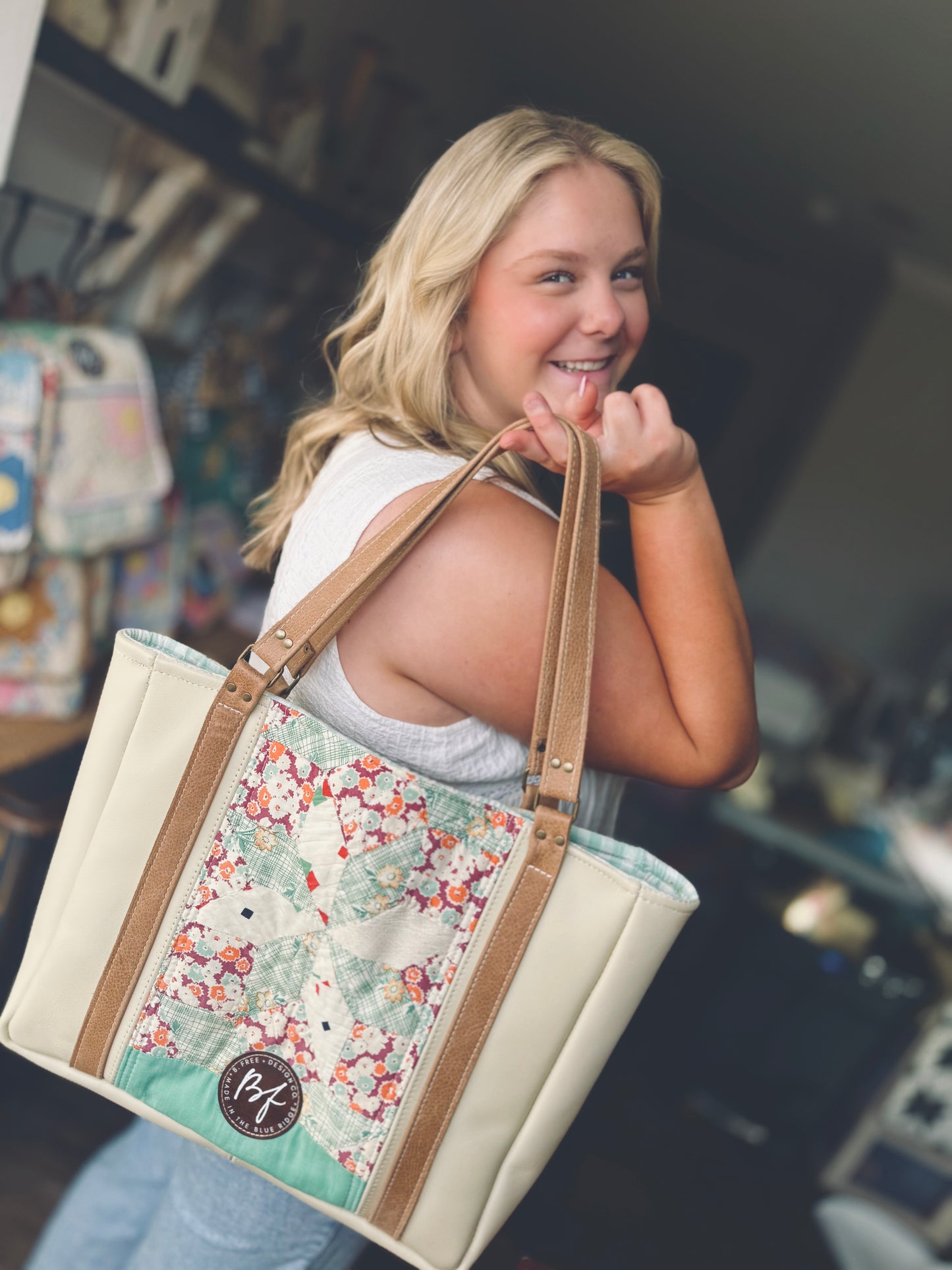 Limited Collection Gracie Tote-Leather-NO. 001