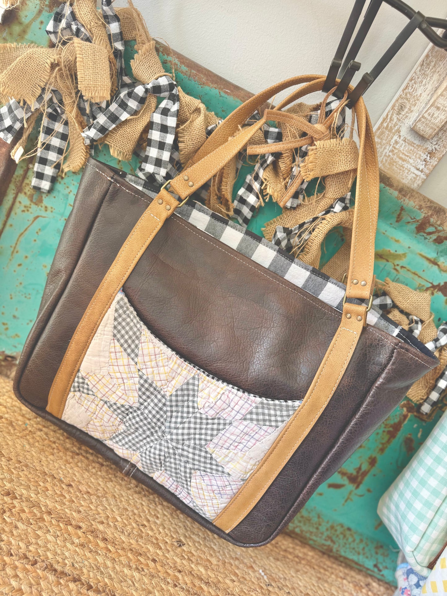 Limited Collection Gracie Tote-Leather-NO. 002