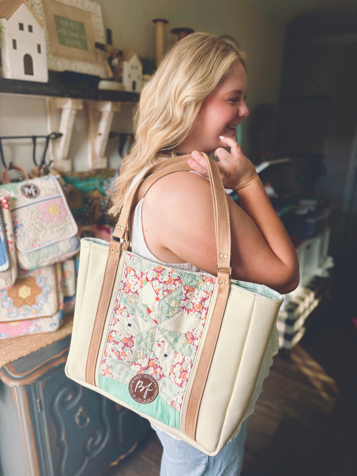 Limited Collection Gracie Tote-Leather-NO. 001