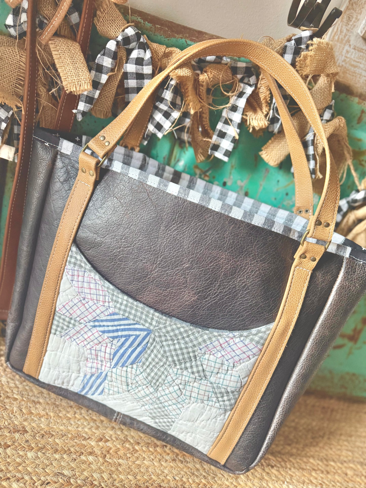 Limited Collection Gracie Tote-Leather-NO. 005