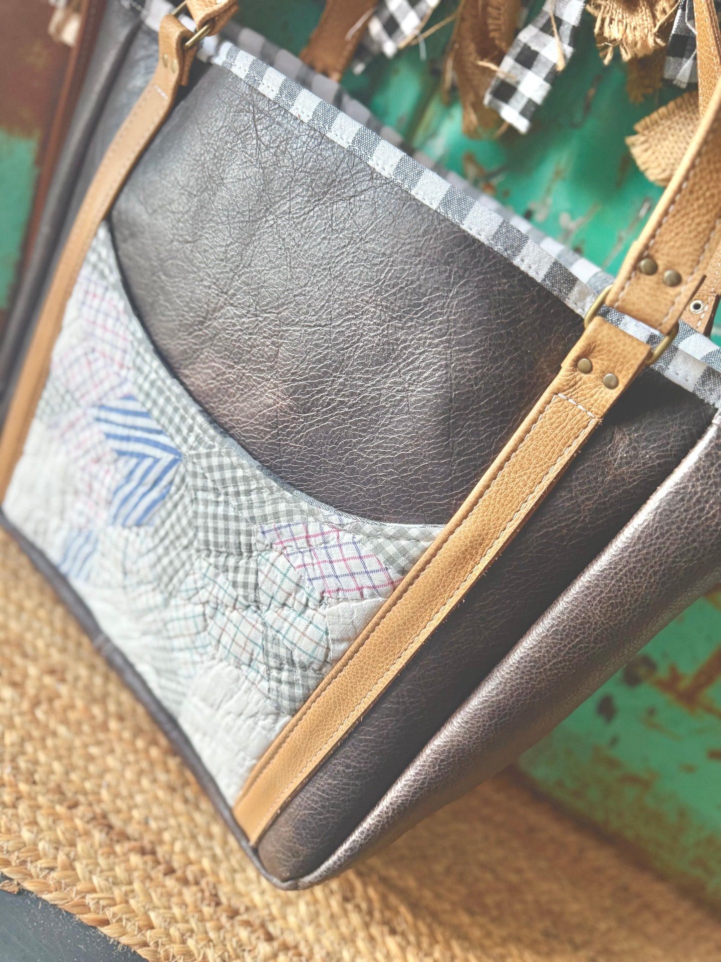 Limited Collection Gracie Tote-Leather-NO. 005