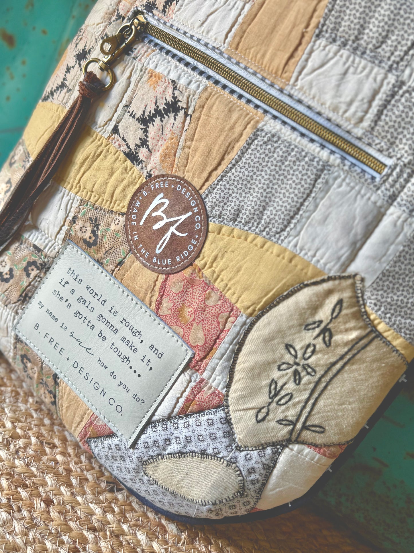 Limited Collection SUE Ramble Tote NO. 023R
