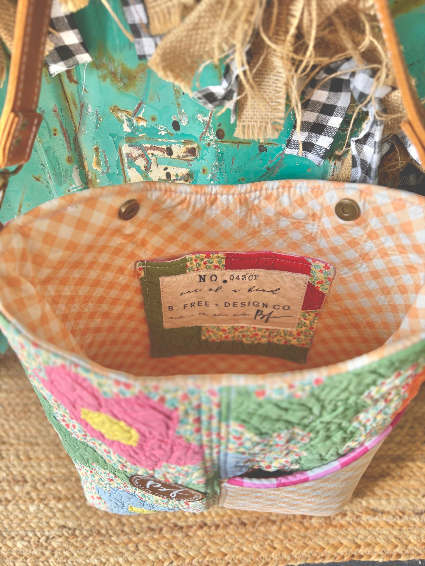 Limited Collection County Fair Tote NO.043CF