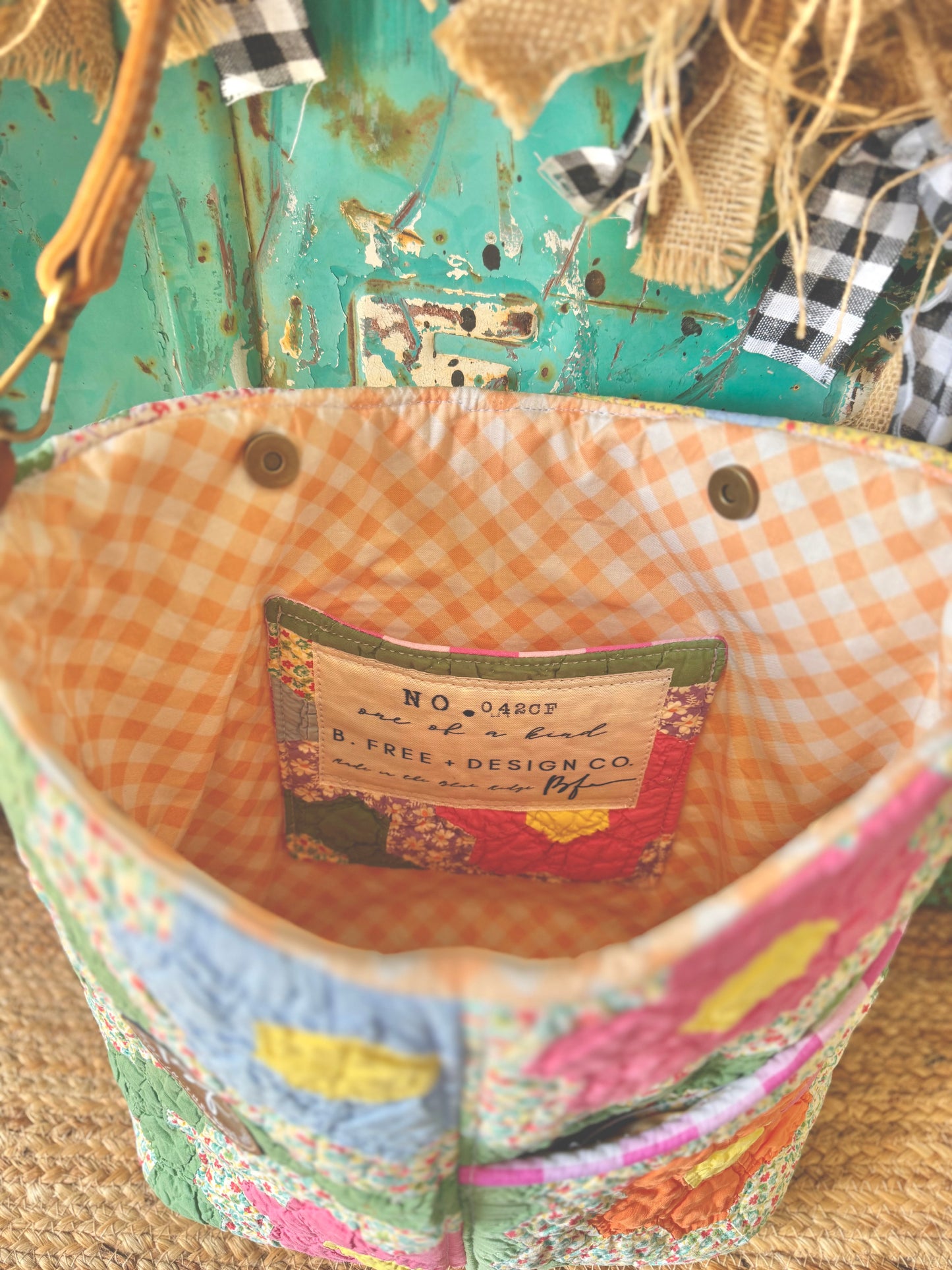 Limited Collection County Fair Tote NO.042CF