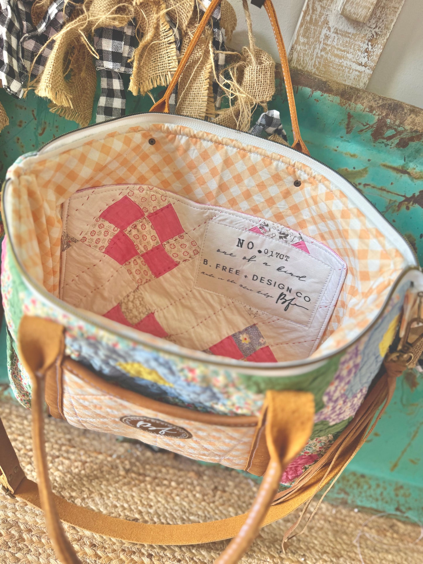 Limited Collection Combo Tote NO.017CT