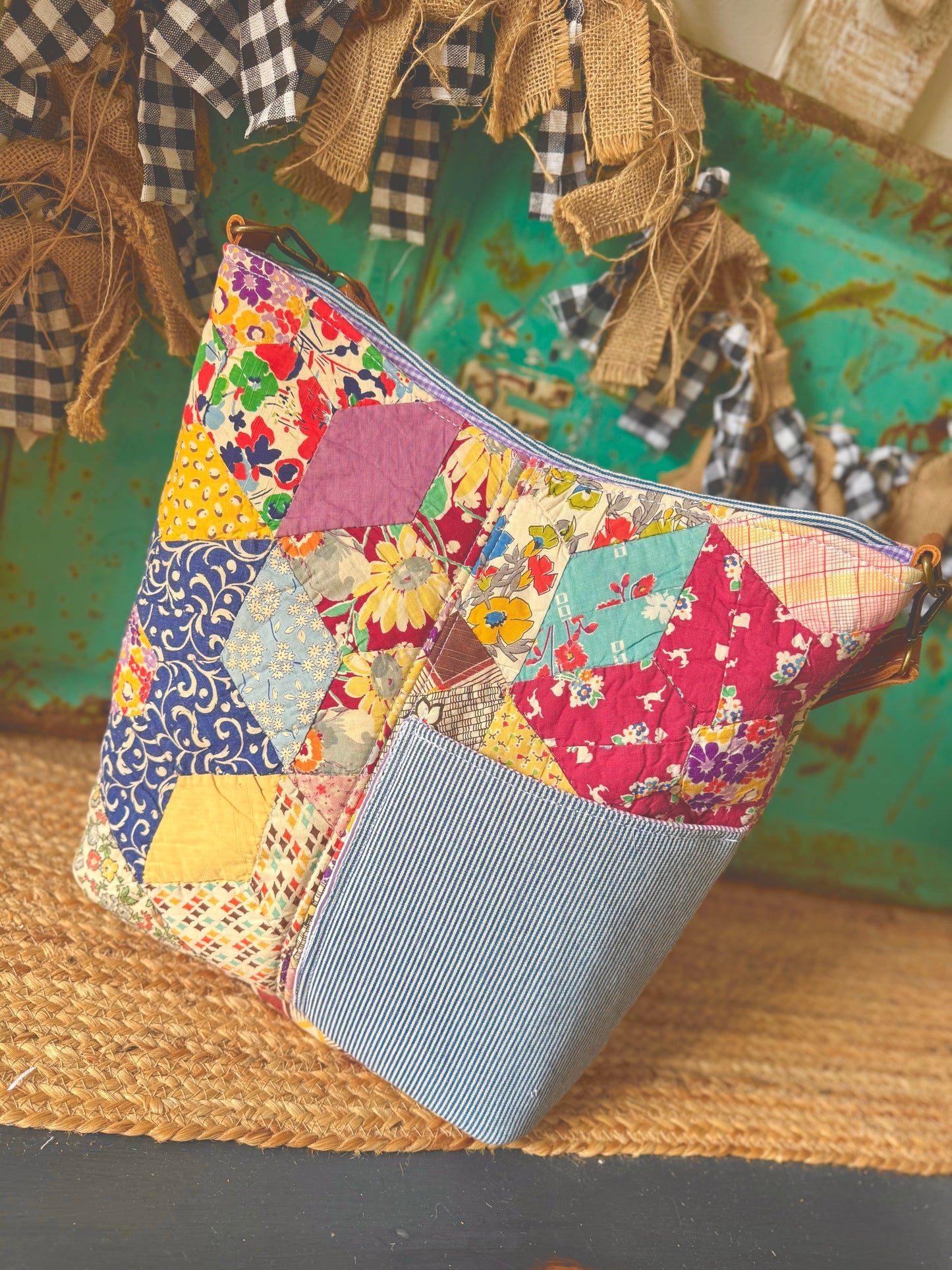Limited Collection County Fair Tote NO.046CF