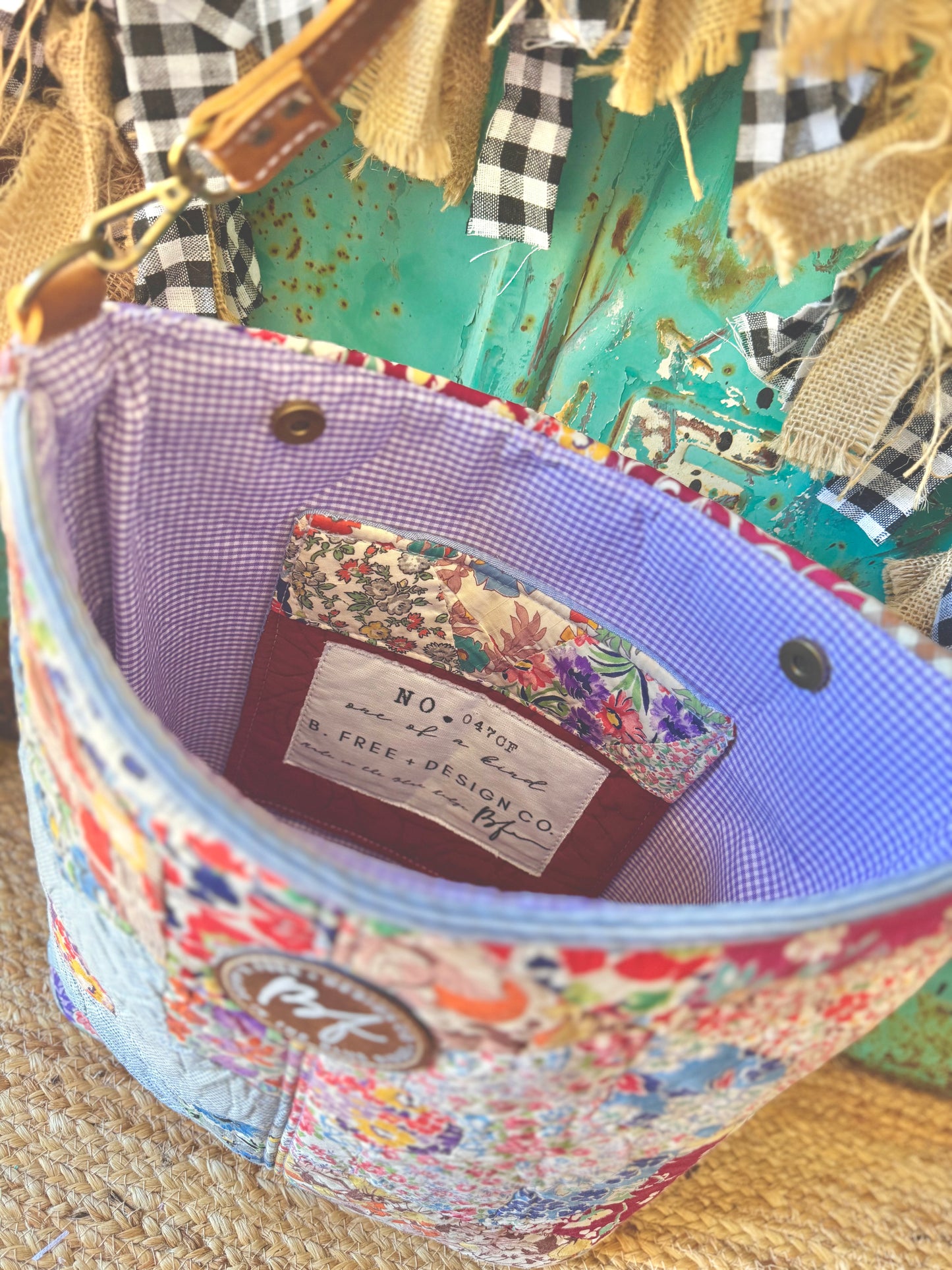 Limited Collection County Fair Tote NO.047CF