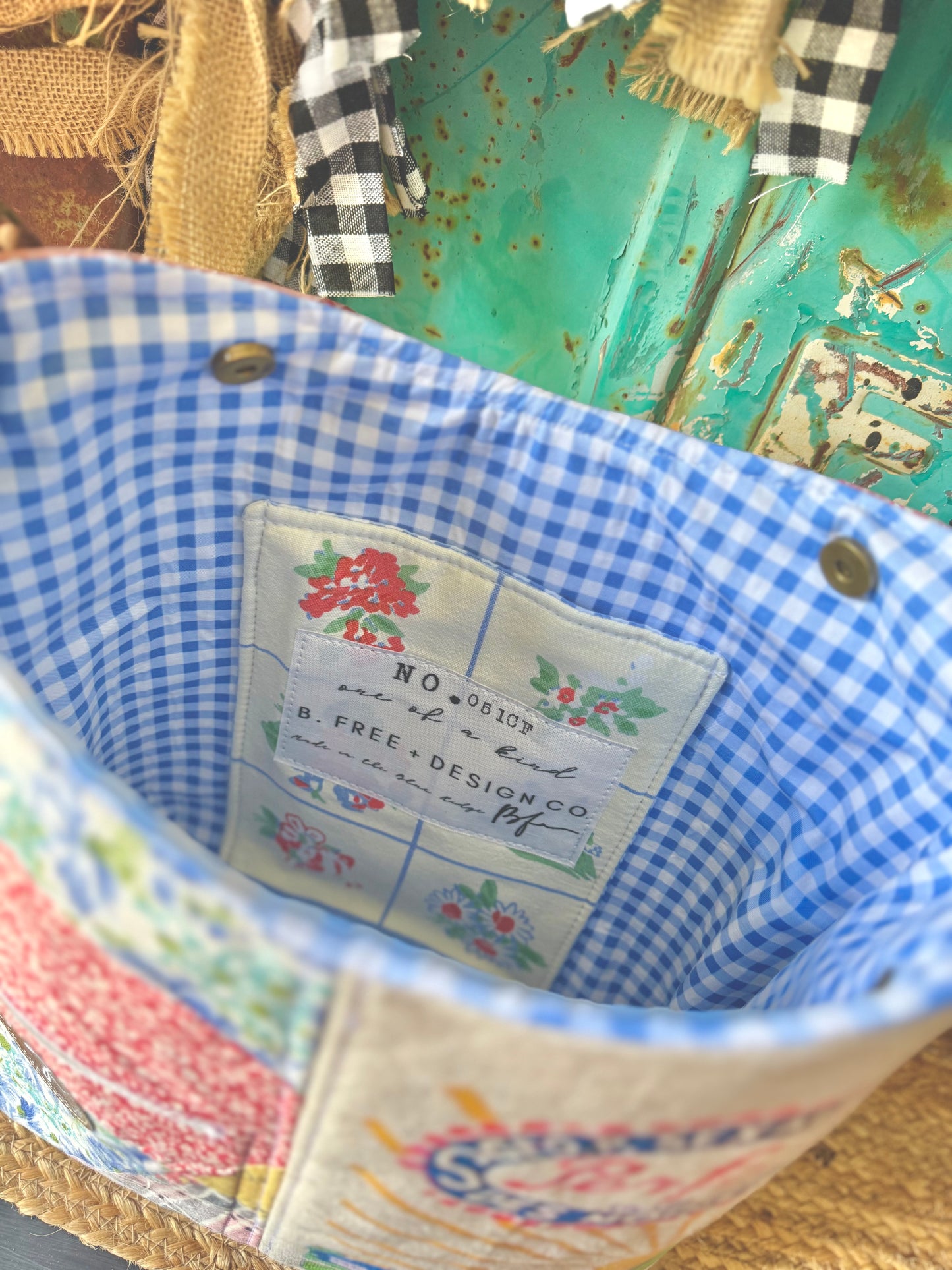 Limited Collection County Fair Tote NO.051CF