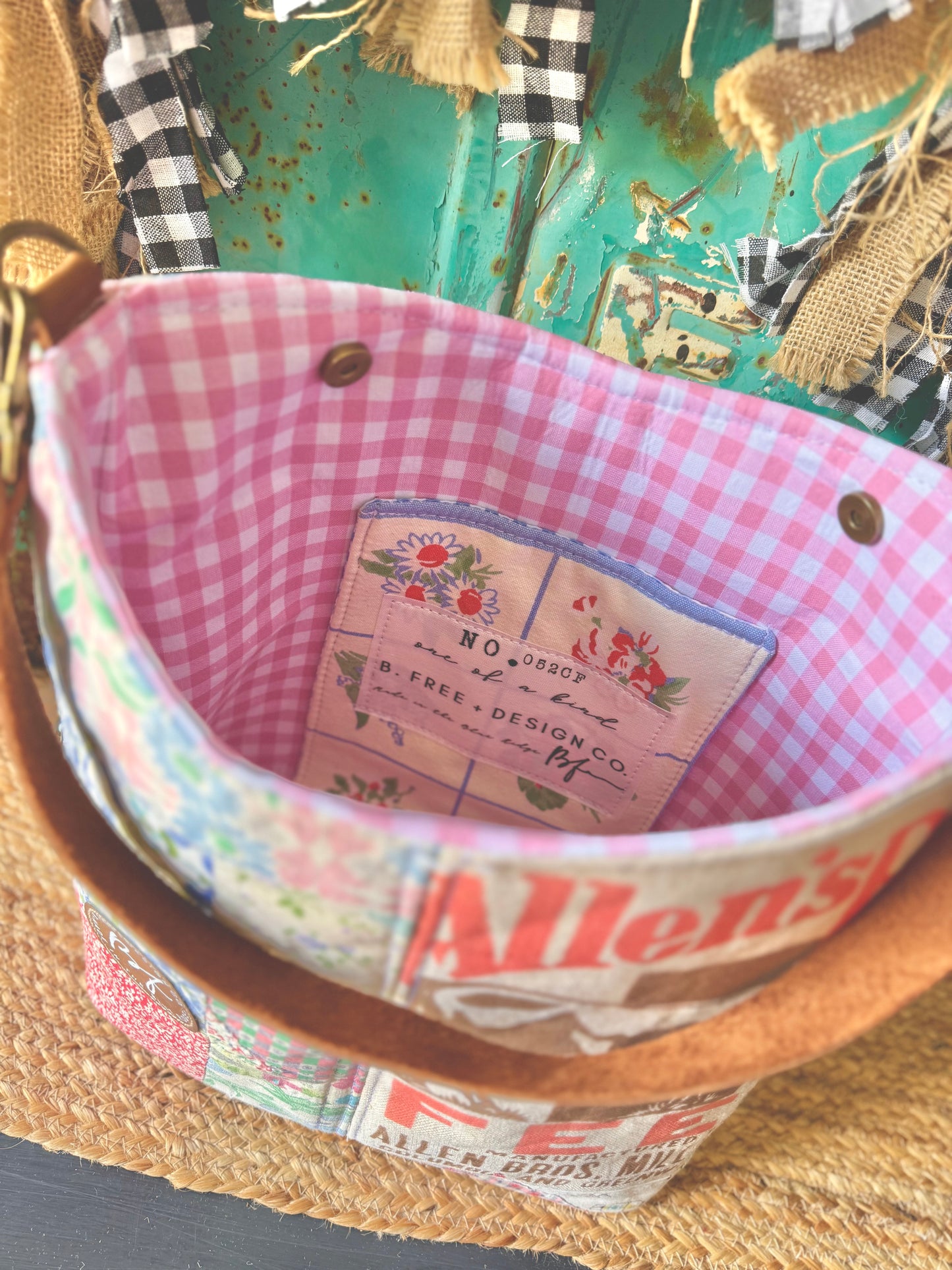 Limited Collection County Fair Tote NO.052CF
