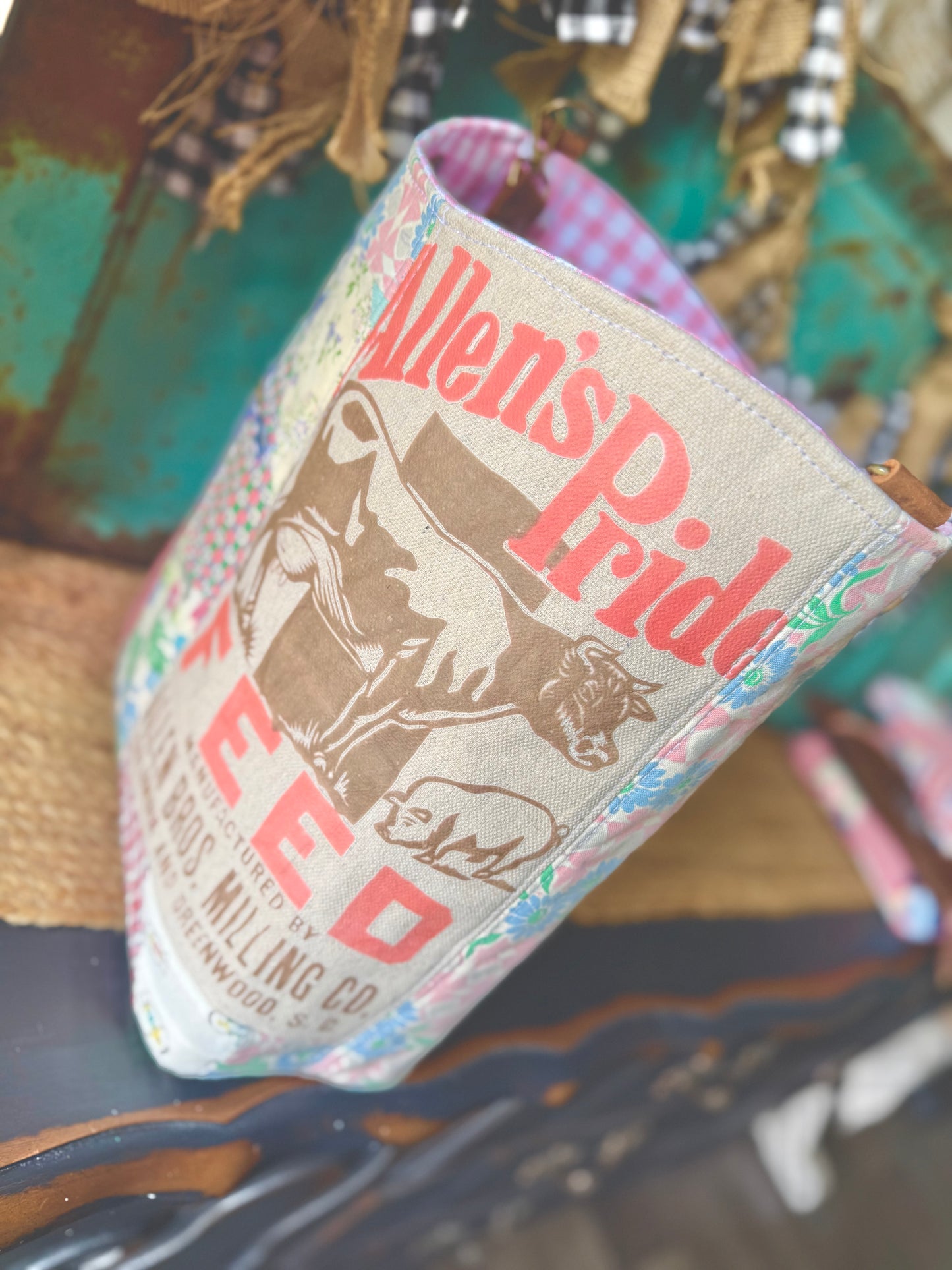 Limited Collection County Fair Tote NO.052CF