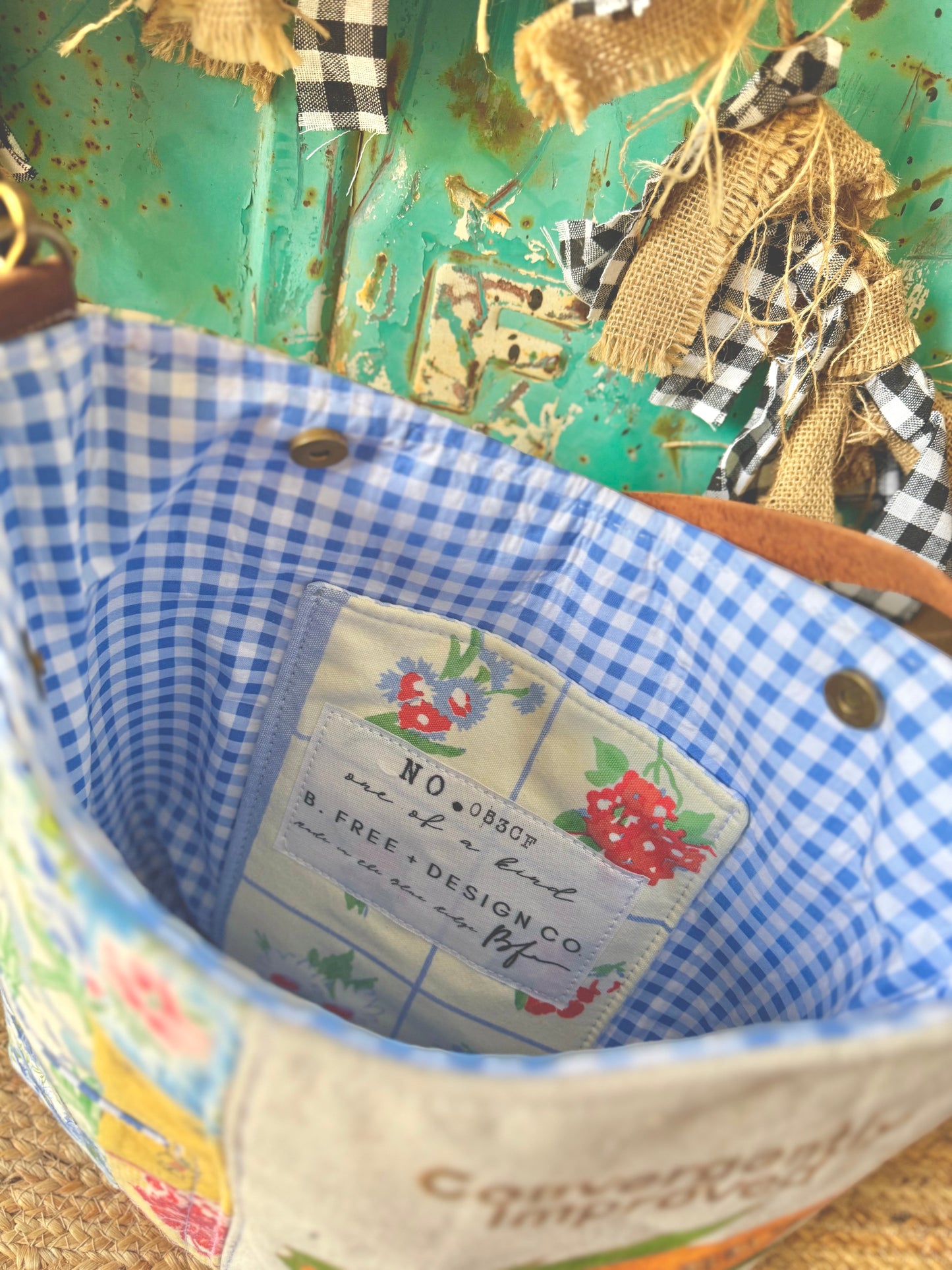 Limited Collection County Fair Tote NO.053CF