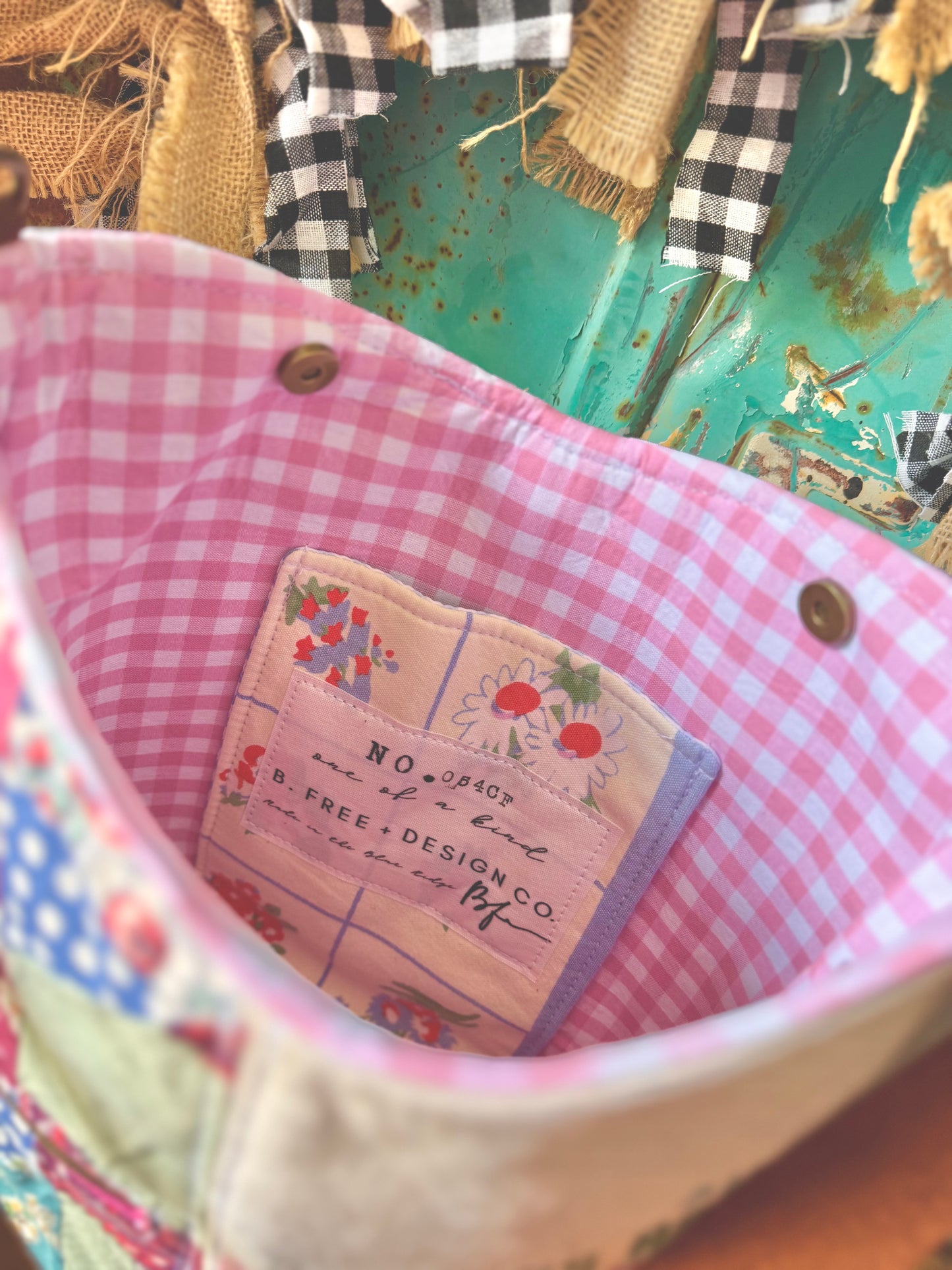Limited Collection County Fair Tote NO.054CF