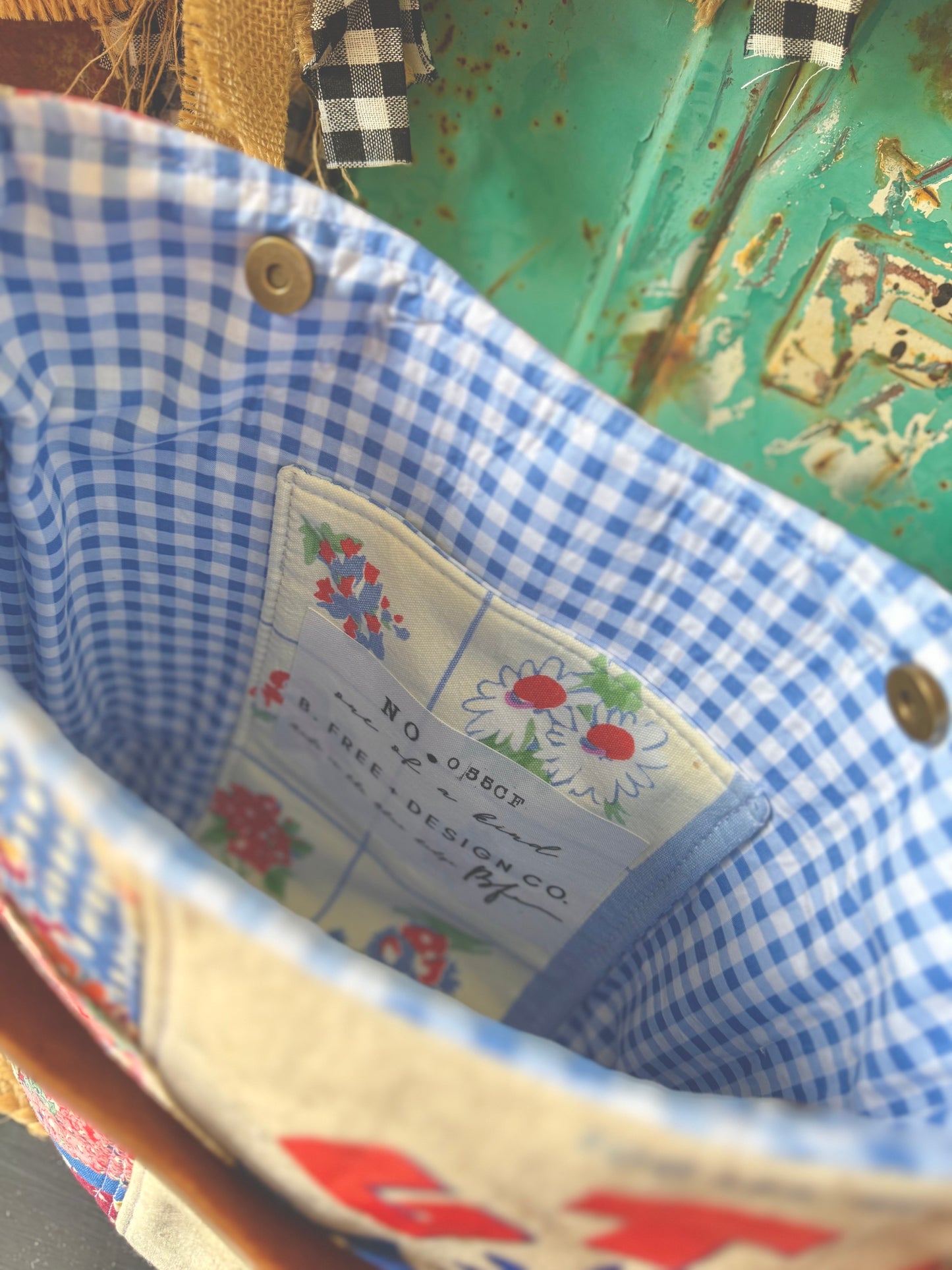 Limited Collection County Fair Tote NO.055CF