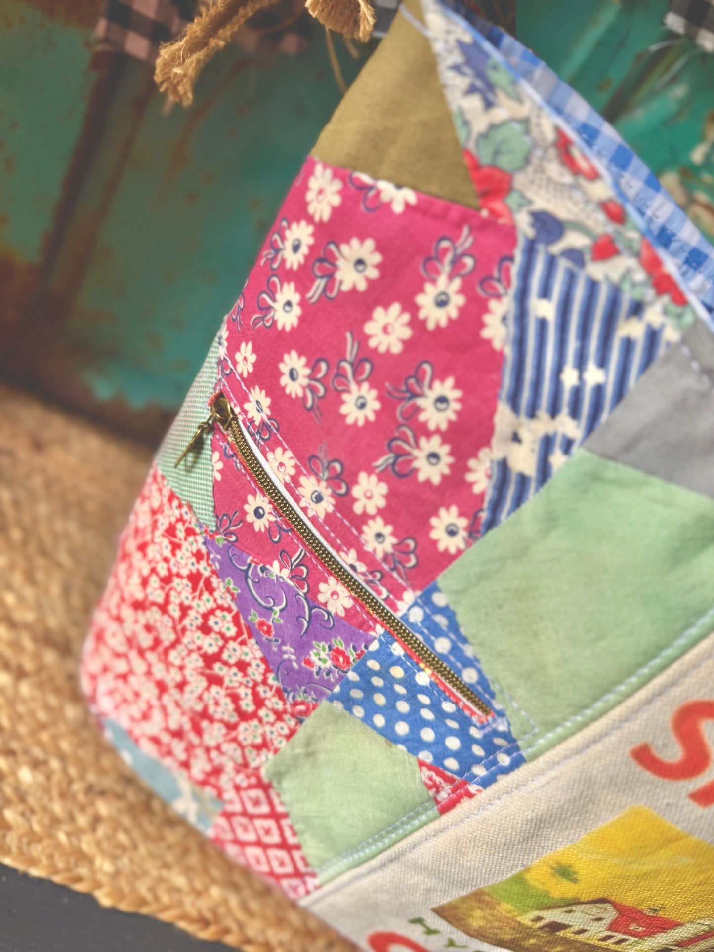 Limited Collection County Fair Tote NO.057CF