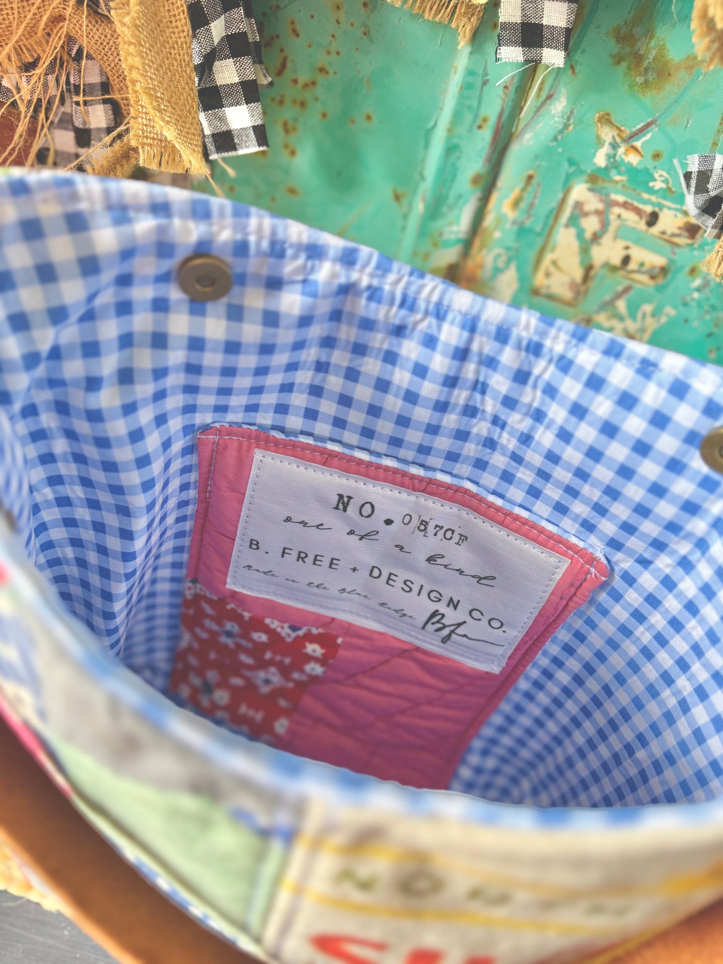 Limited Collection County Fair Tote NO.057CF