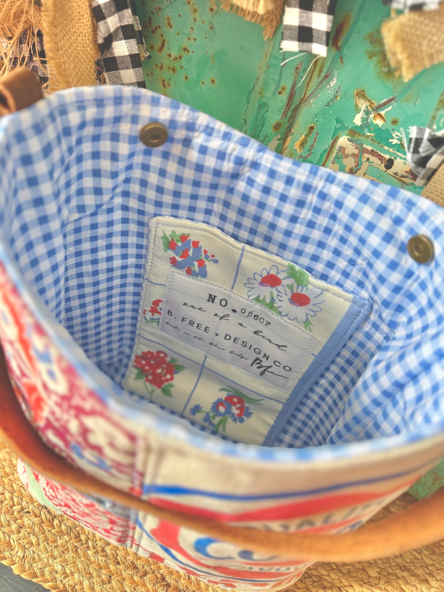 Limited Collection County Fair Tote NO.056CF