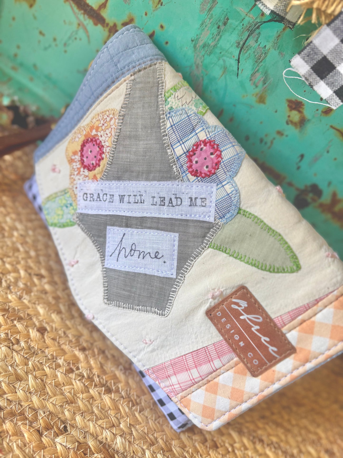 B. Free Wristlet Wallet-Grace Will Lead Me Home