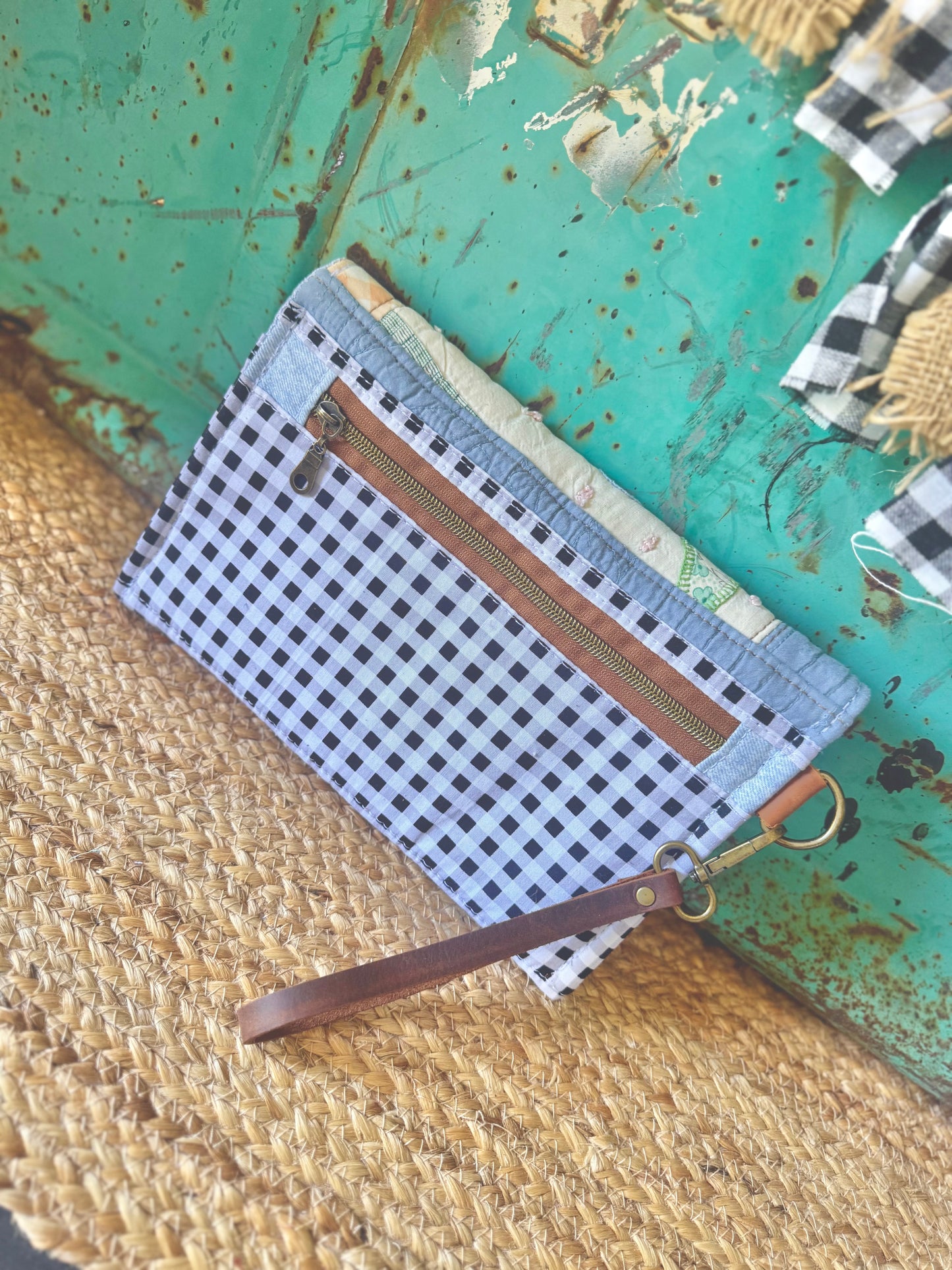 B. Free Wristlet Wallet-Grace Will Lead Me Home