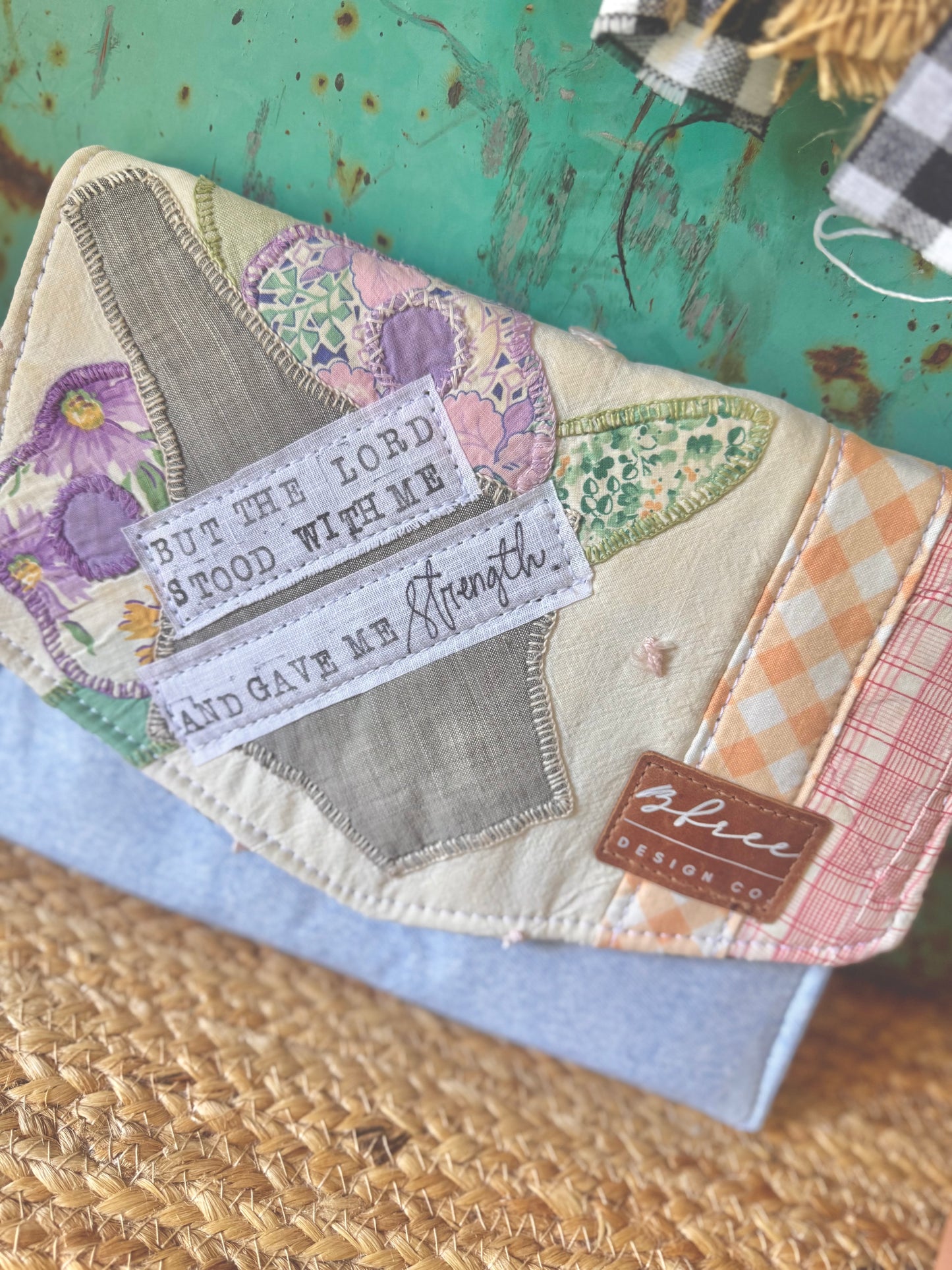 B. Free Wristlet Wallet-The Lord Stood With Me