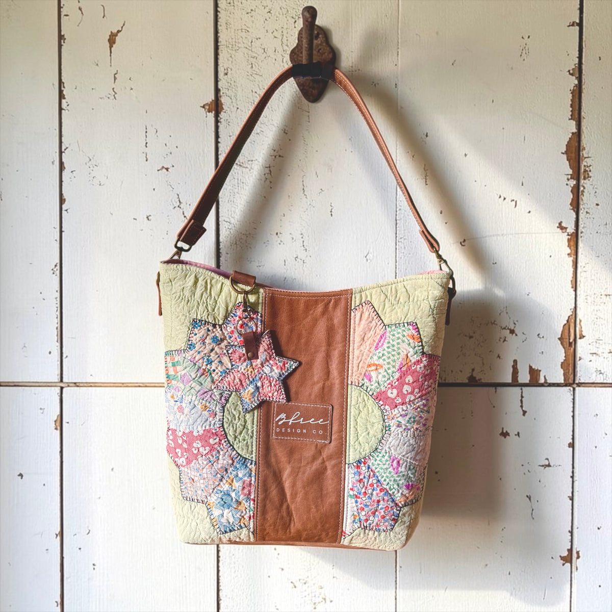Limited Collection-The Leather Edit-County Fair Tote NO.065CF